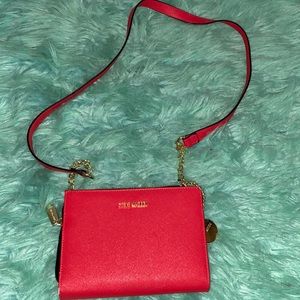 Steve Madden red handbag